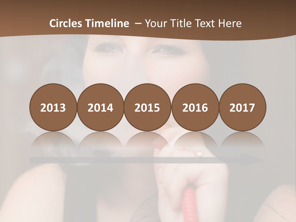 Satisfaction Girls Enjoyment PowerPoint Template