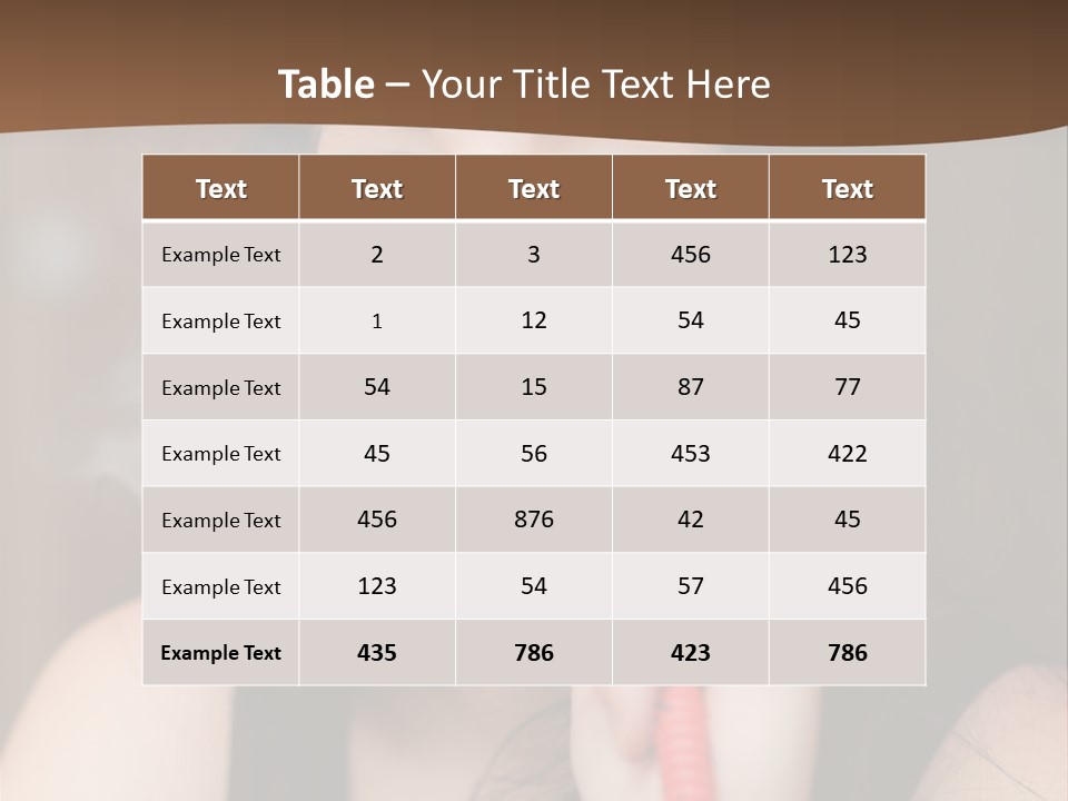 Satisfaction Girls Enjoyment PowerPoint Template