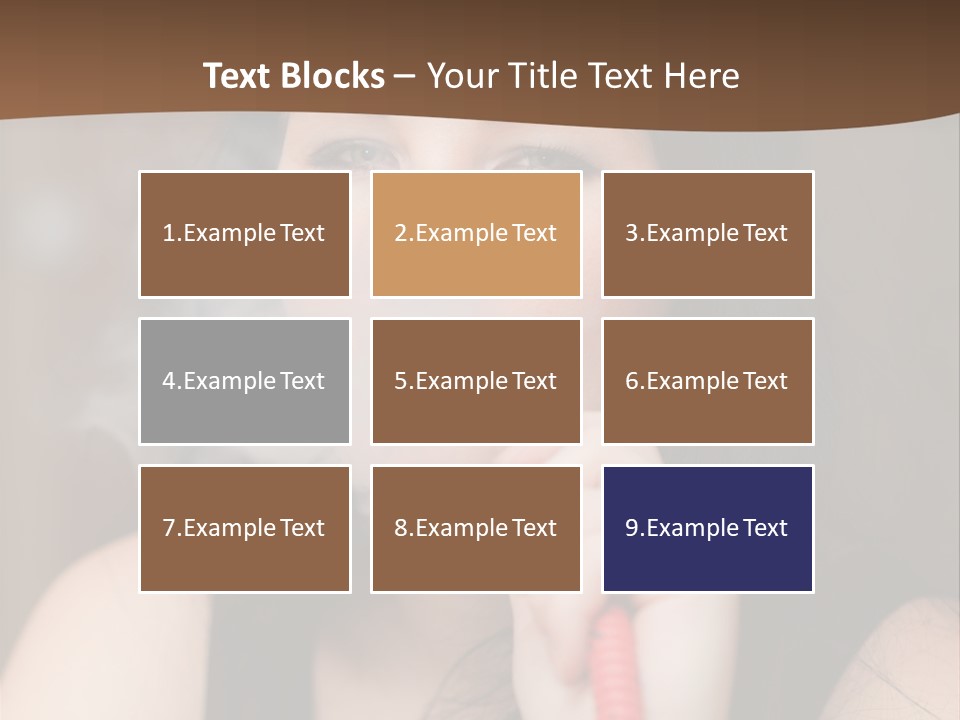 Satisfaction Girls Enjoyment PowerPoint Template