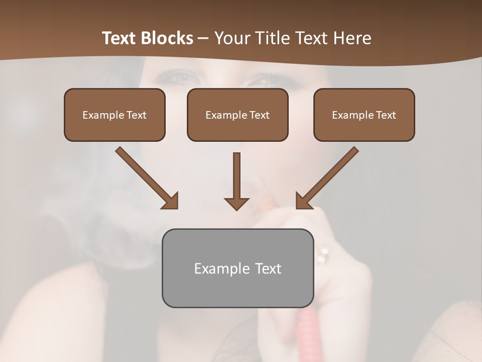 Satisfaction Girls Enjoyment PowerPoint Template