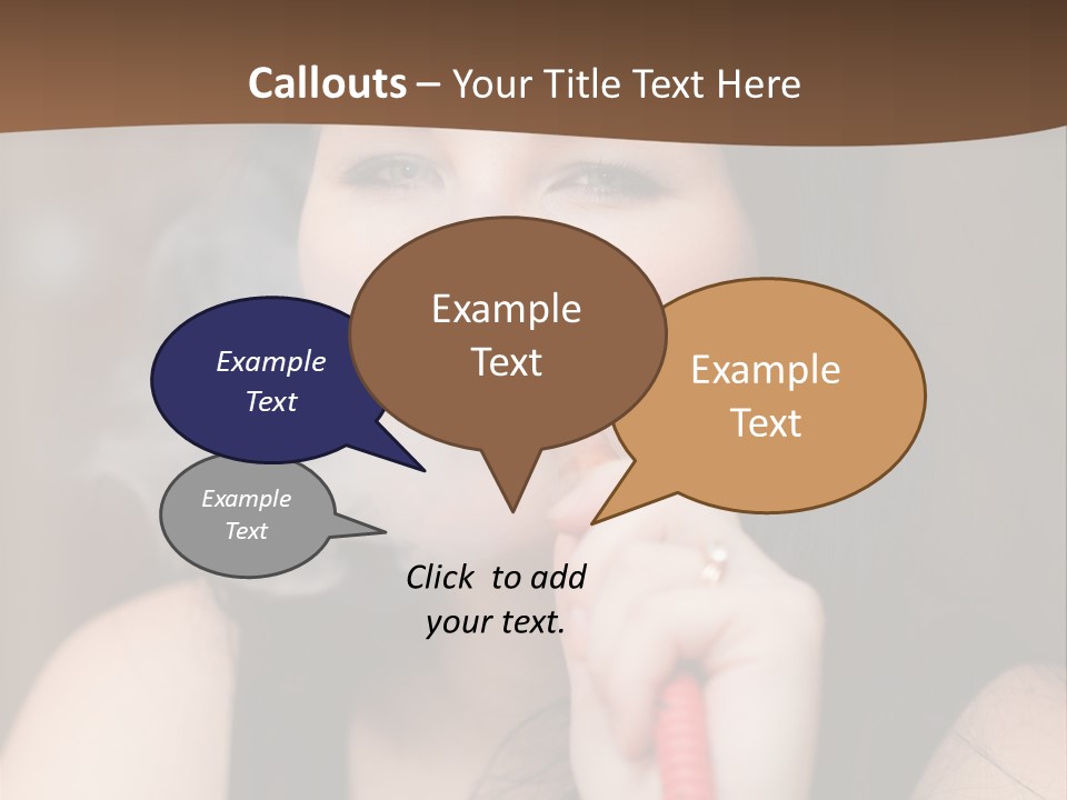 Satisfaction Girls Enjoyment PowerPoint Template