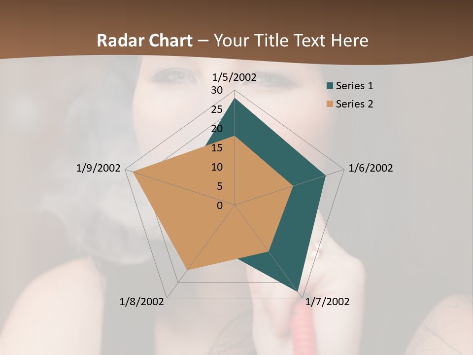 Satisfaction Girls Enjoyment PowerPoint Template