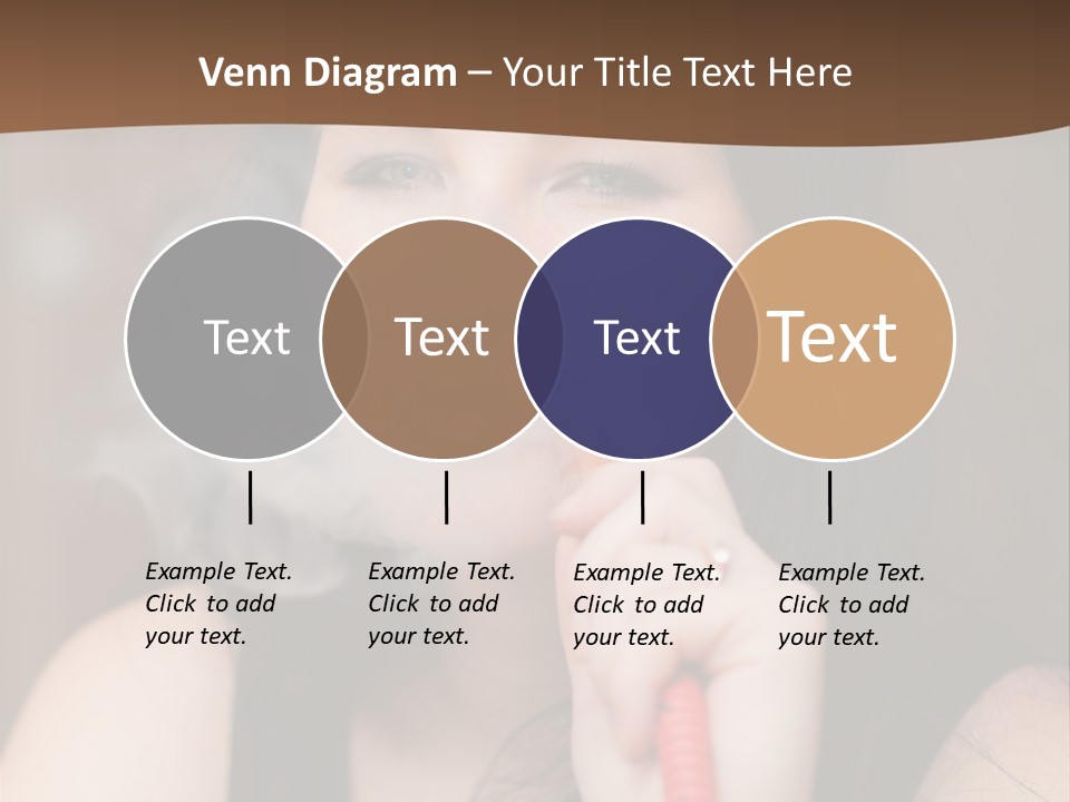 Satisfaction Girls Enjoyment PowerPoint Template