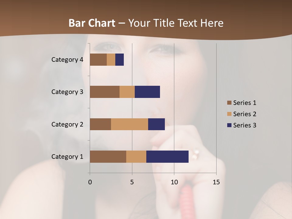 Satisfaction Girls Enjoyment PowerPoint Template