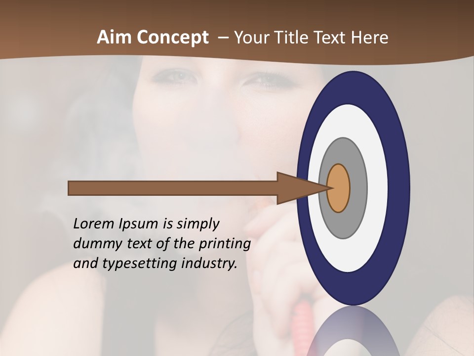 Satisfaction Girls Enjoyment PowerPoint Template