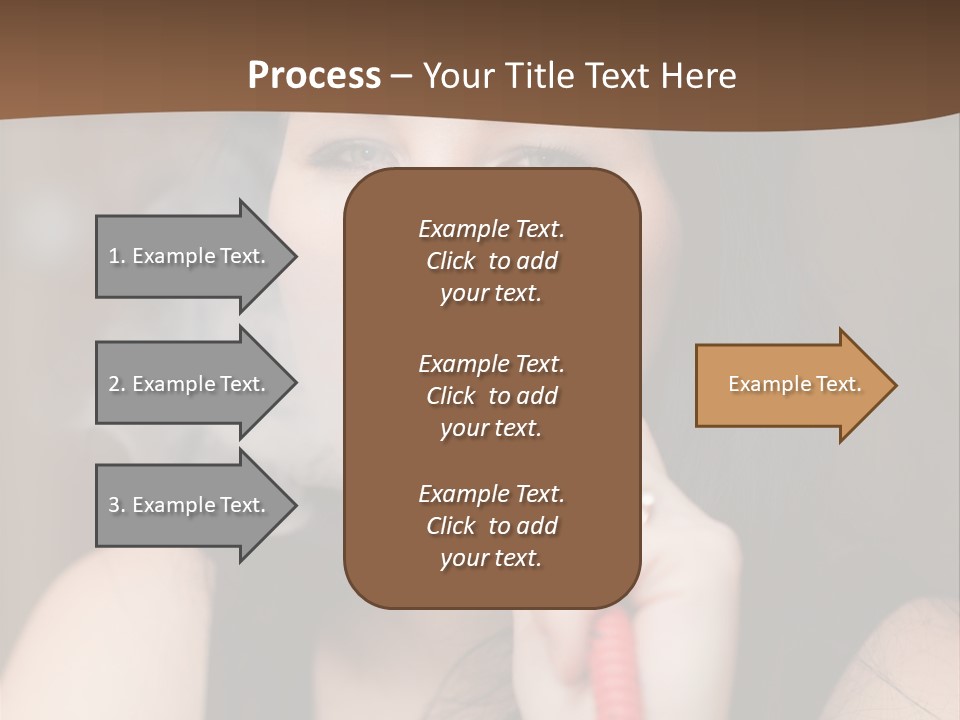 Satisfaction Girls Enjoyment PowerPoint Template