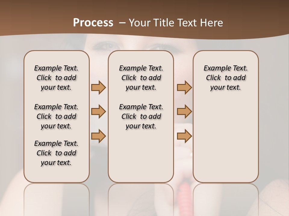 Satisfaction Girls Enjoyment PowerPoint Template