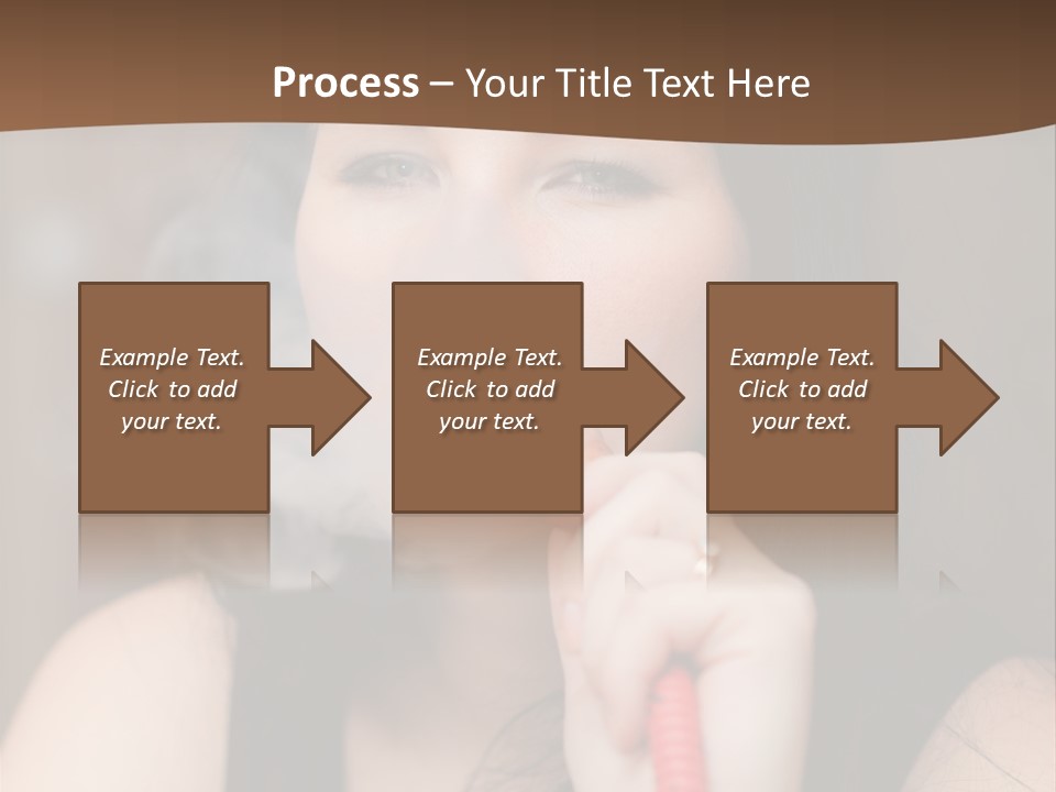 Satisfaction Girls Enjoyment PowerPoint Template