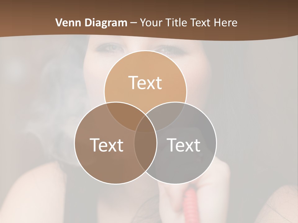 Satisfaction Girls Enjoyment PowerPoint Template