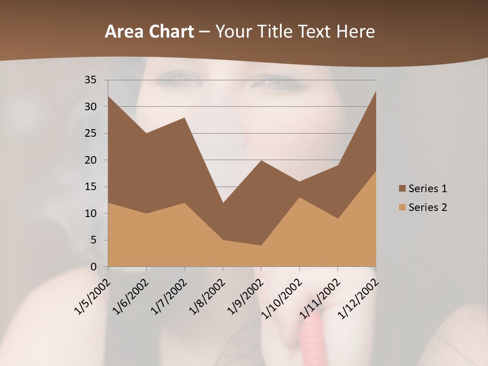 Satisfaction Girls Enjoyment PowerPoint Template