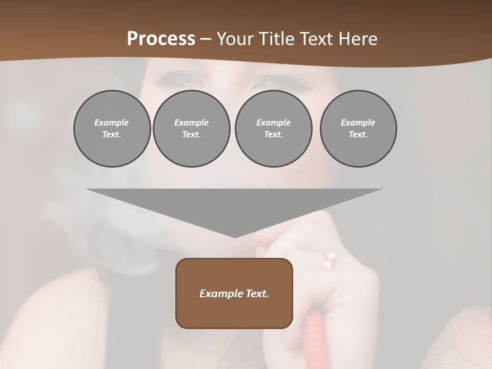 Satisfaction Girls Enjoyment PowerPoint Template
