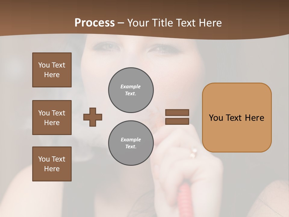 Satisfaction Girls Enjoyment PowerPoint Template