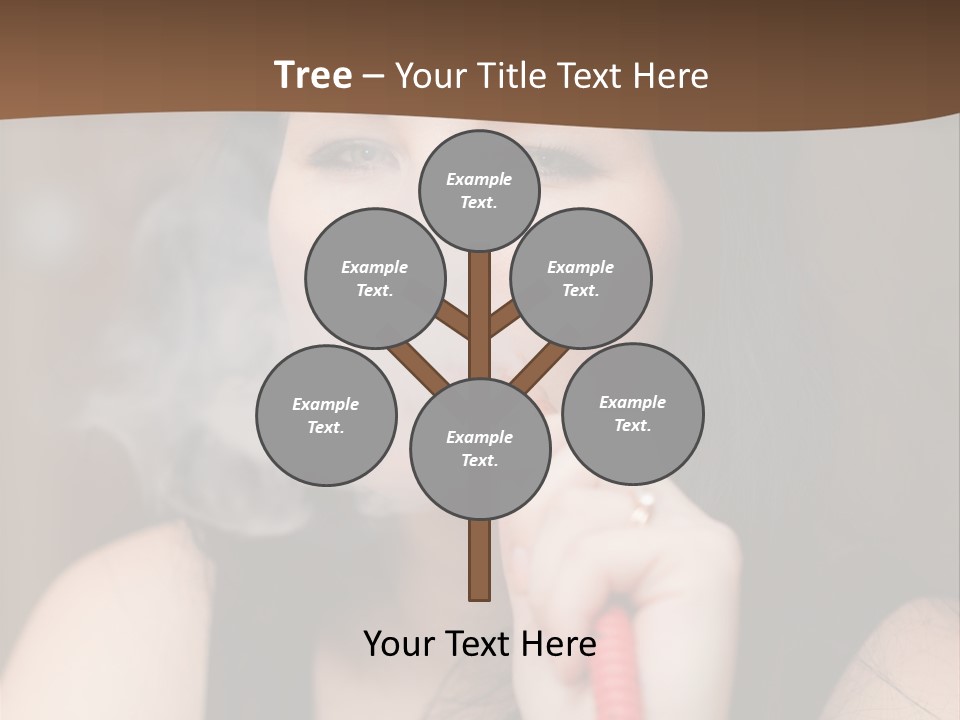 Satisfaction Girls Enjoyment PowerPoint Template