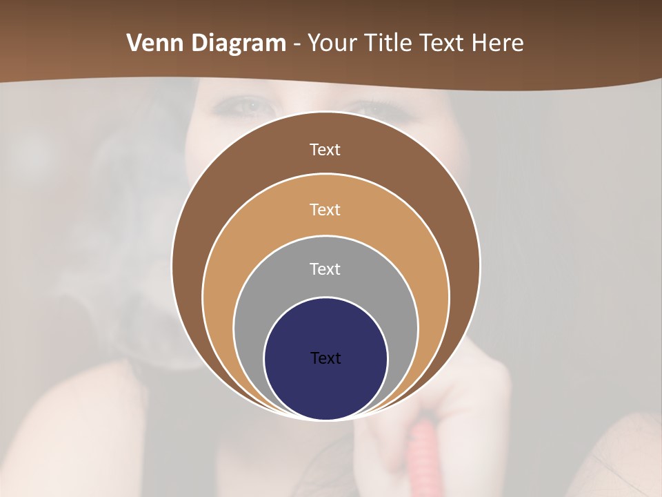 Satisfaction Girls Enjoyment PowerPoint Template