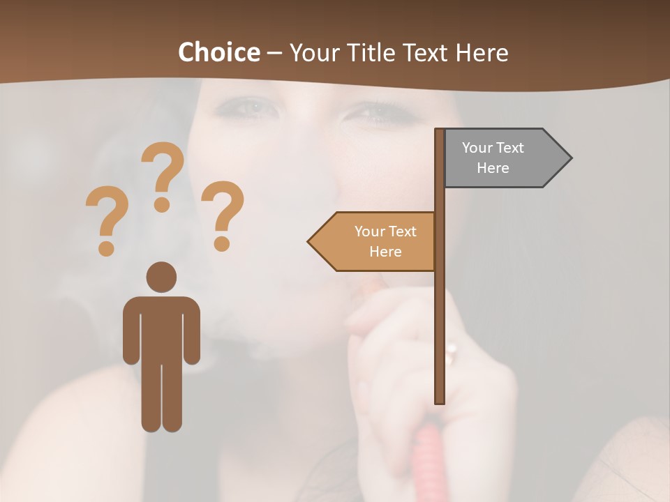 Satisfaction Girls Enjoyment PowerPoint Template