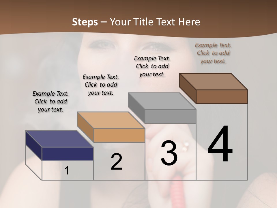 Satisfaction Girls Enjoyment PowerPoint Template