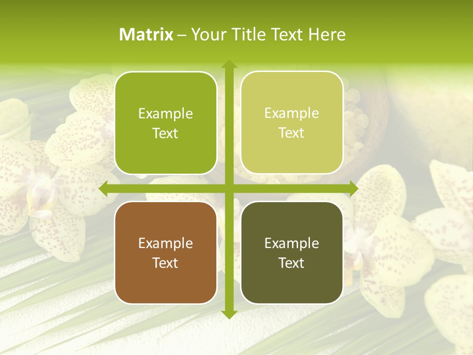 Fresh Rejuvenation Salt PowerPoint Template