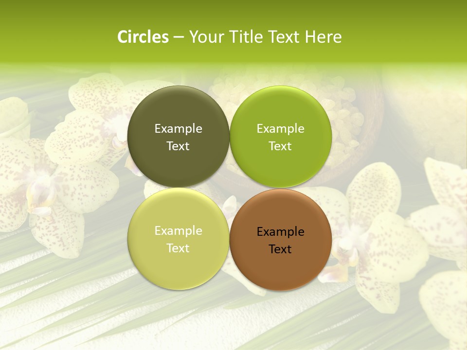 Fresh Rejuvenation Salt PowerPoint Template