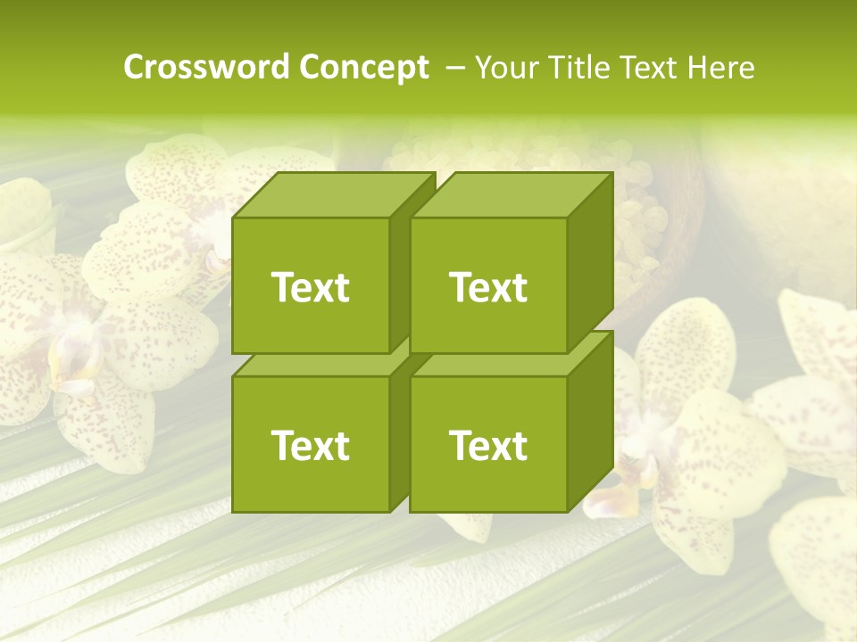 Fresh Rejuvenation Salt PowerPoint Template