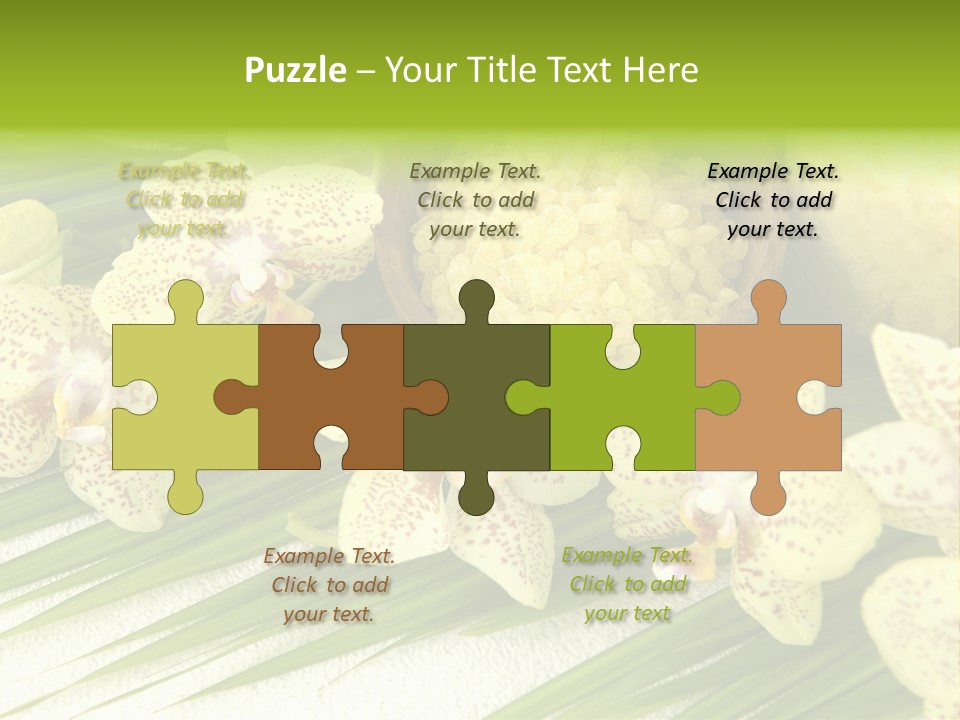 Fresh Rejuvenation Salt PowerPoint Template