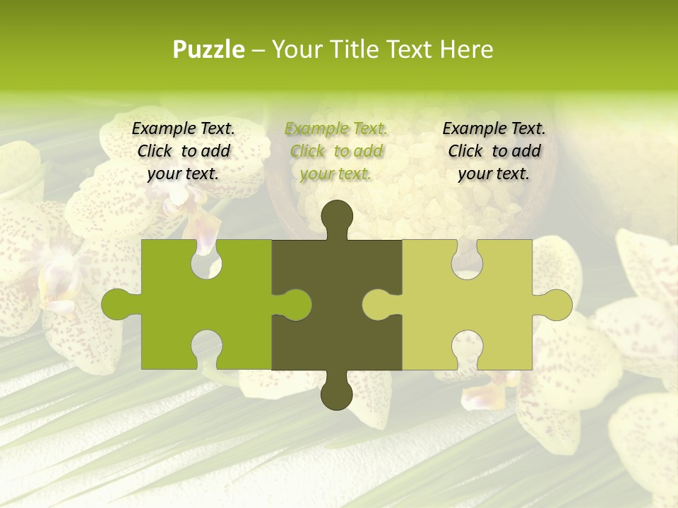 Fresh Rejuvenation Salt PowerPoint Template