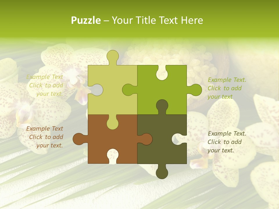 Fresh Rejuvenation Salt PowerPoint Template