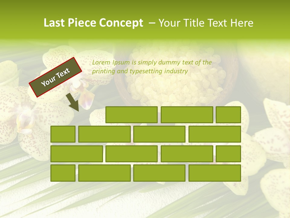 Fresh Rejuvenation Salt PowerPoint Template