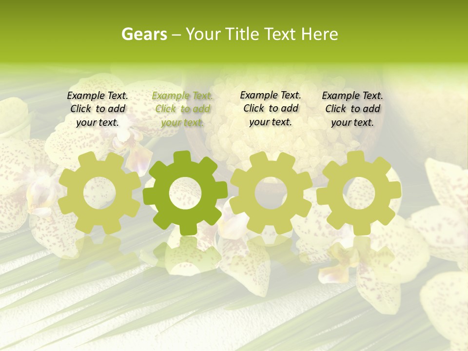 Fresh Rejuvenation Salt PowerPoint Template