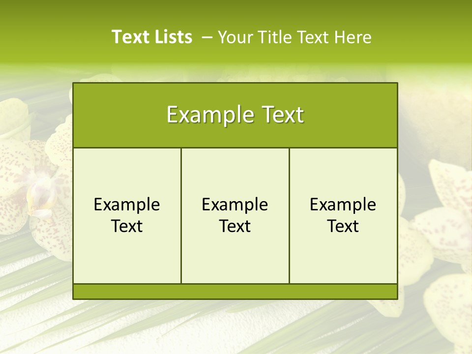Fresh Rejuvenation Salt PowerPoint Template