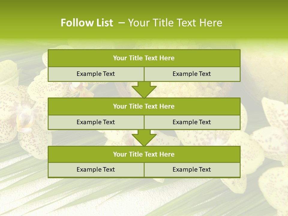 Fresh Rejuvenation Salt PowerPoint Template