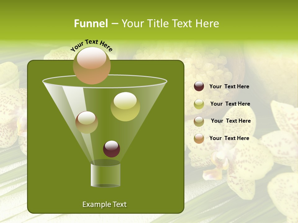 Fresh Rejuvenation Salt PowerPoint Template