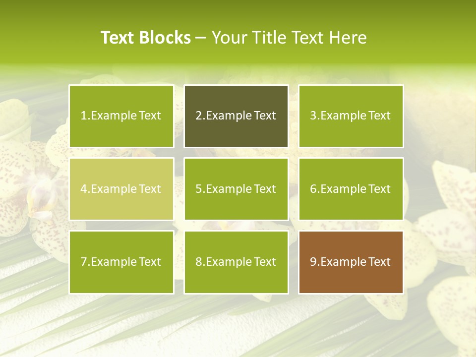 Fresh Rejuvenation Salt PowerPoint Template