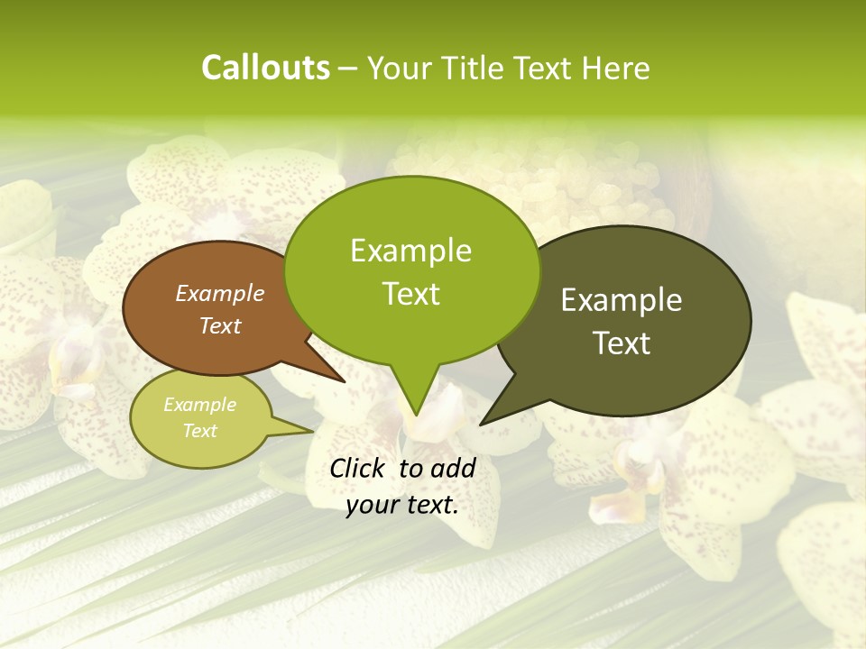 Fresh Rejuvenation Salt PowerPoint Template