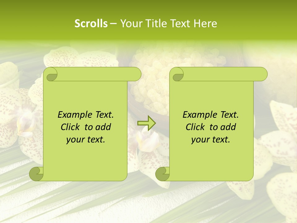 Fresh Rejuvenation Salt PowerPoint Template