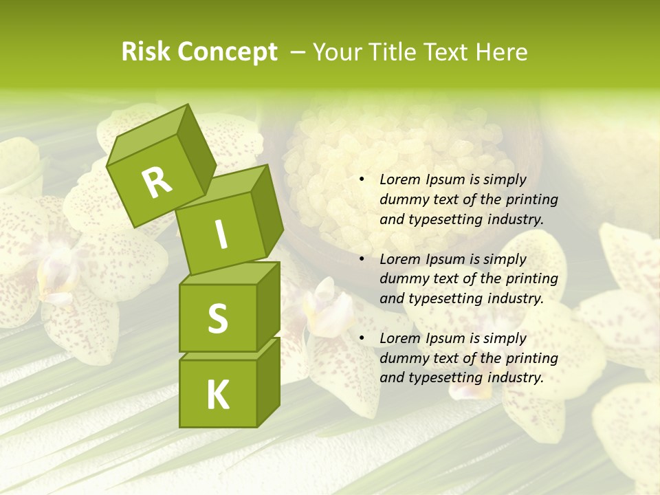 Fresh Rejuvenation Salt PowerPoint Template