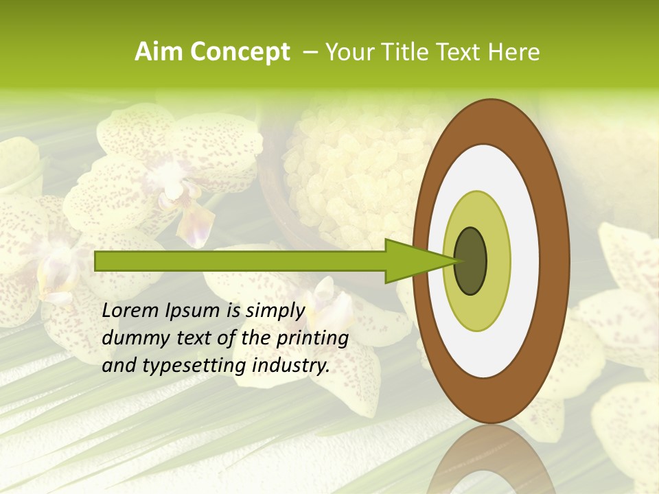 Fresh Rejuvenation Salt PowerPoint Template