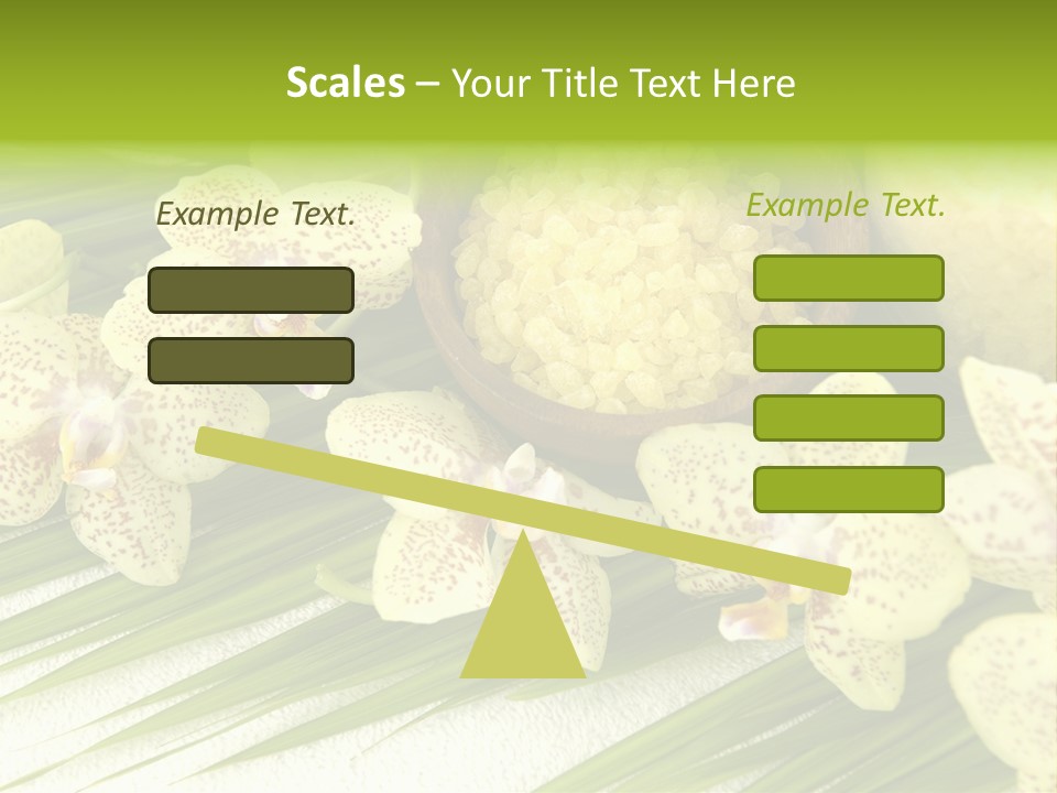 Fresh Rejuvenation Salt PowerPoint Template