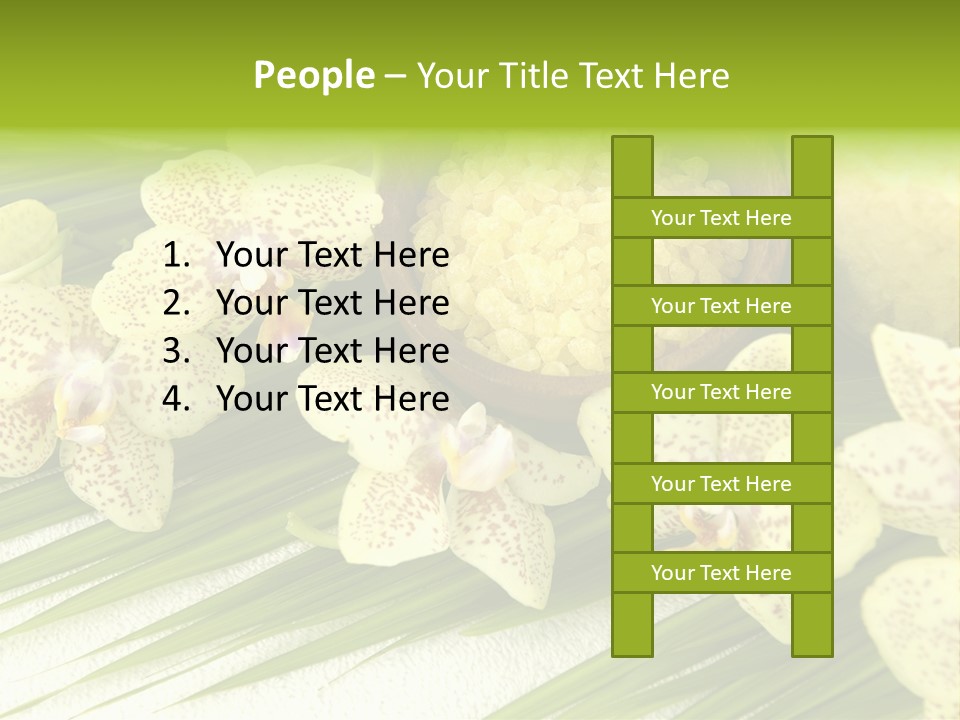 Fresh Rejuvenation Salt PowerPoint Template