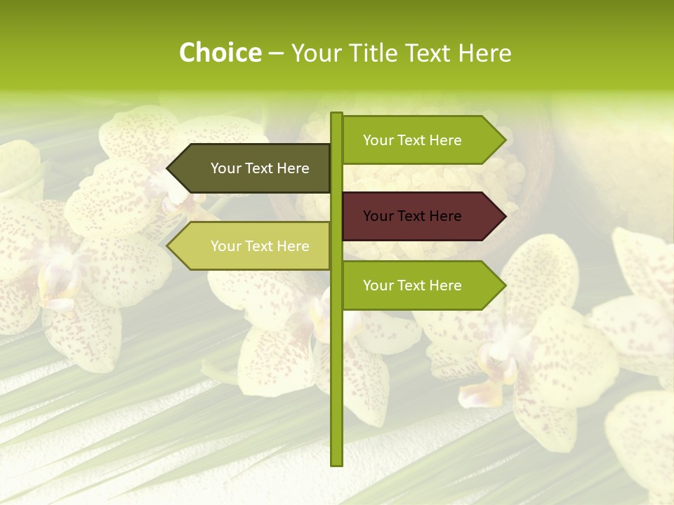 Fresh Rejuvenation Salt PowerPoint Template