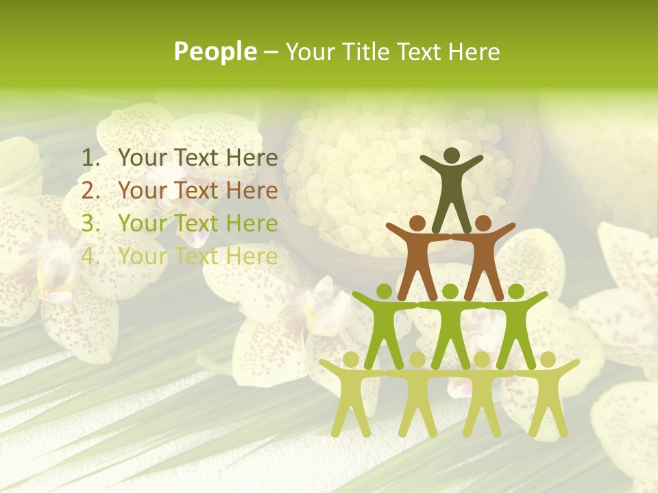 Fresh Rejuvenation Salt PowerPoint Template