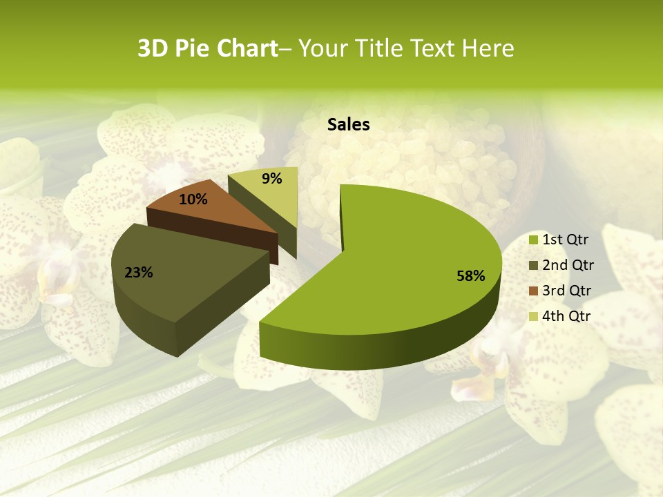 Fresh Rejuvenation Salt PowerPoint Template