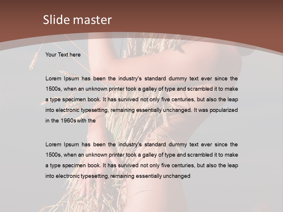 Beautiful Outdoors Landscape PowerPoint Template