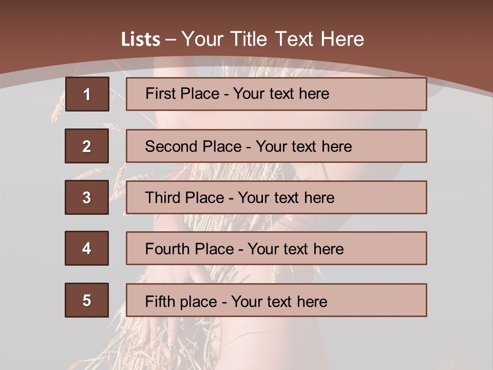 Beautiful Outdoors Landscape PowerPoint Template