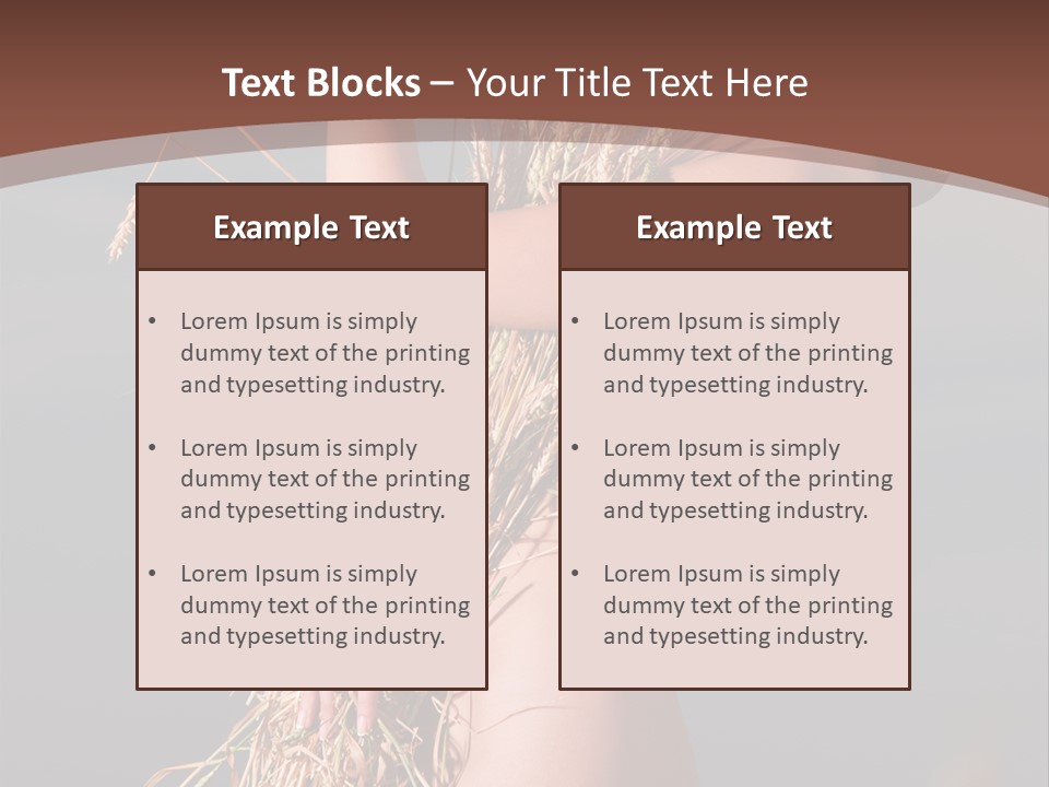 Beautiful Outdoors Landscape PowerPoint Template