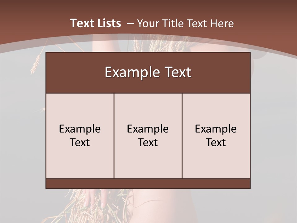 Beautiful Outdoors Landscape PowerPoint Template
