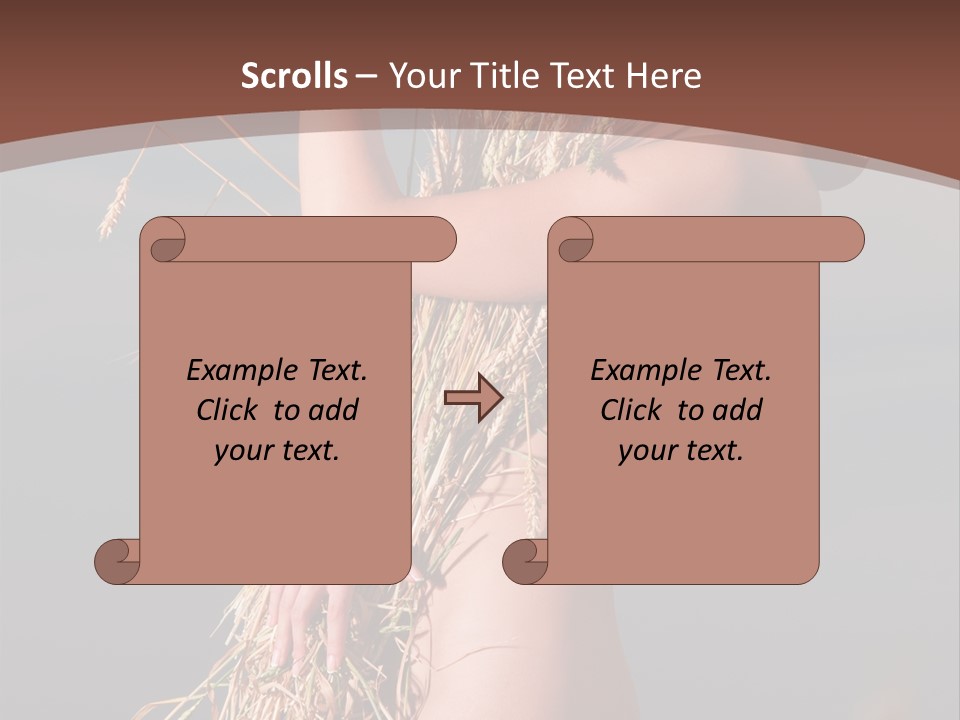 Beautiful Outdoors Landscape PowerPoint Template