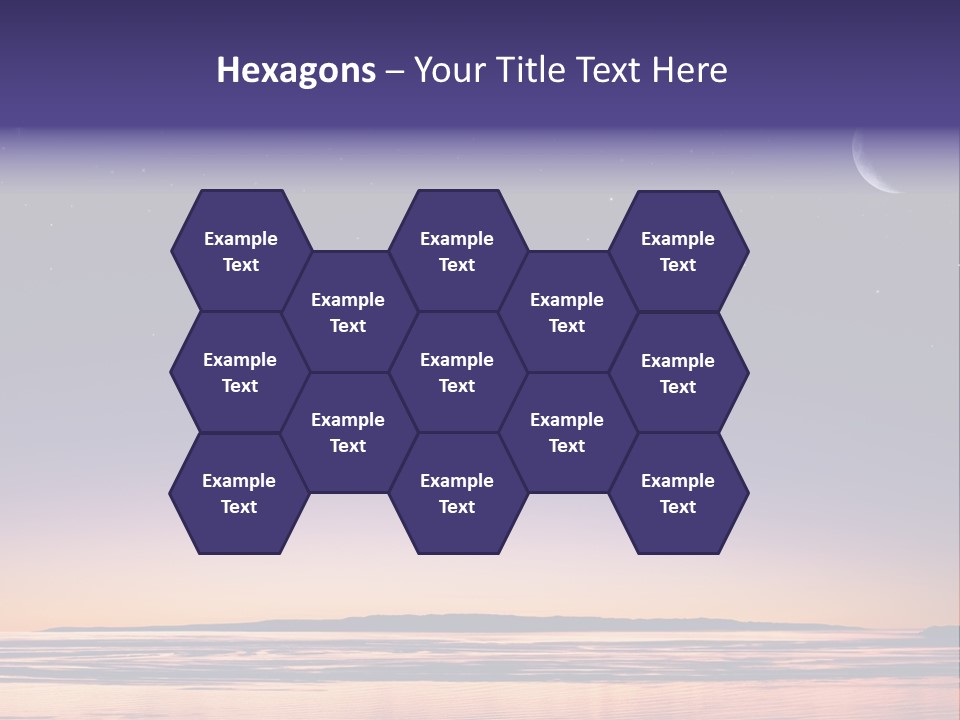 Santa Dusk Sunrise PowerPoint Template