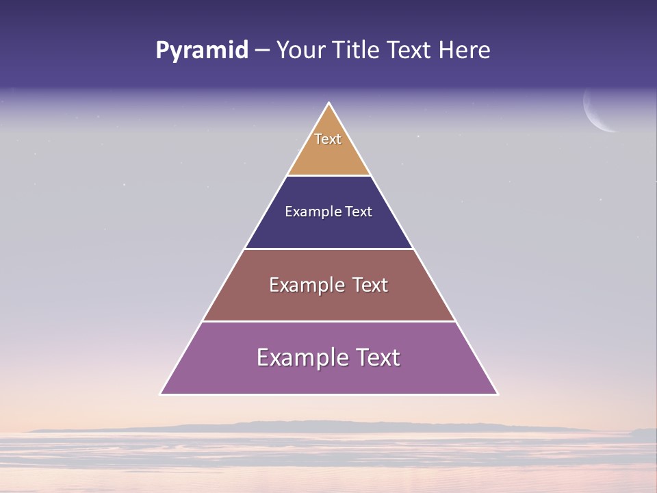 Santa Dusk Sunrise PowerPoint Template