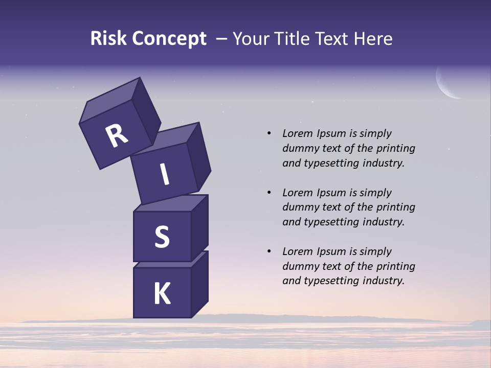 Santa Dusk Sunrise PowerPoint Template