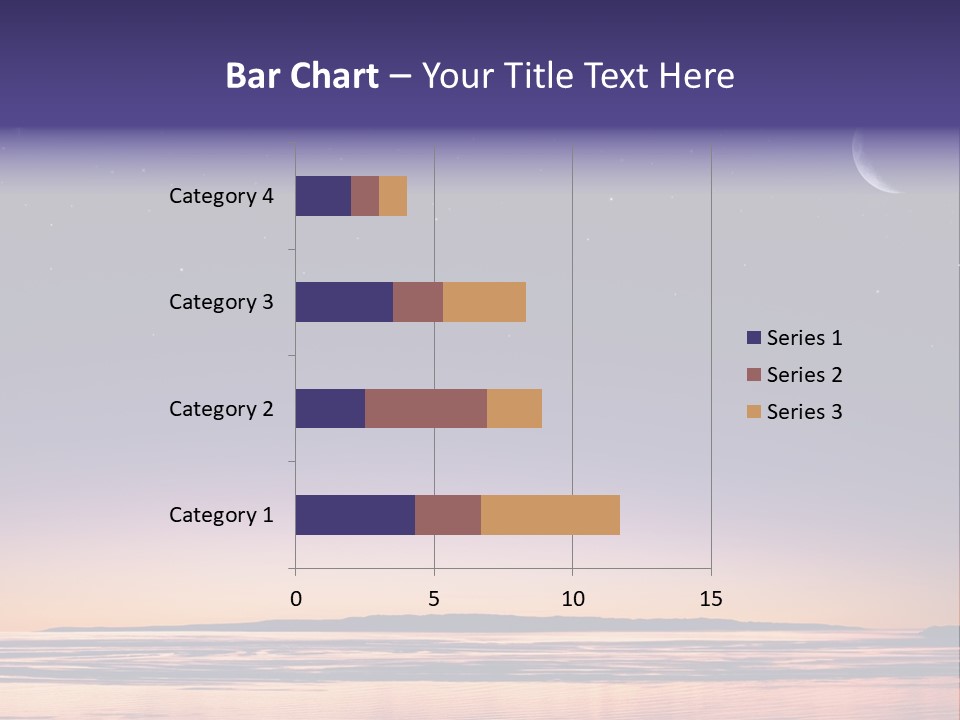 Santa Dusk Sunrise PowerPoint Template
